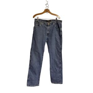 Wrangler George Strait Collection Jeans Mens‎ 38x34 Relaxed Fit Blue Denim